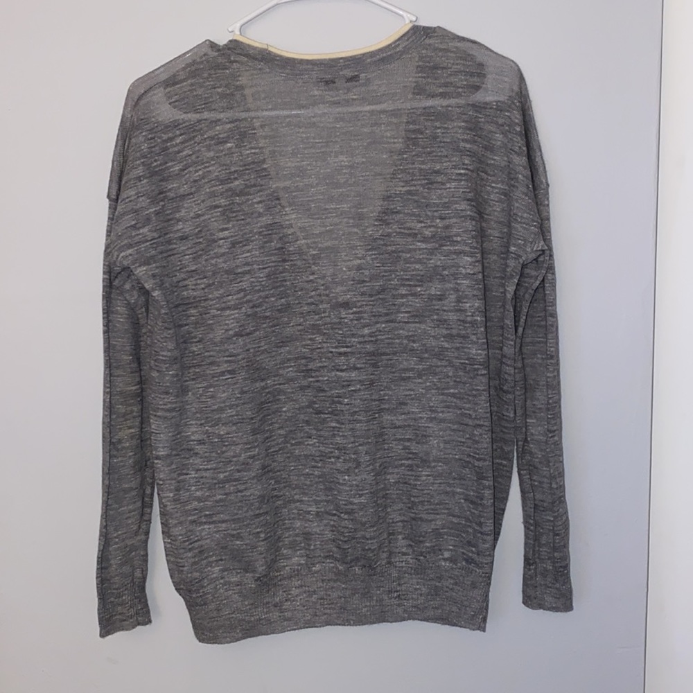 Madewell Color Tip Button Down Cardigan - image 7